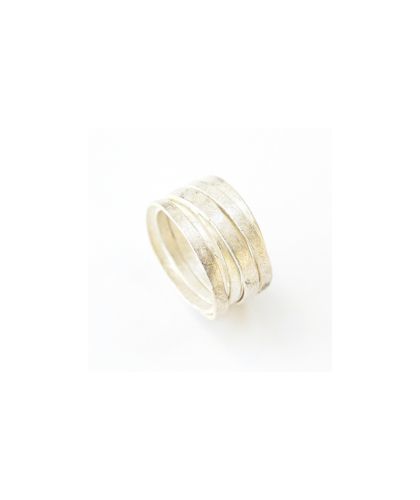 The Garnered - Disa Allsopp Silver Spaghetti Ring 420 X 500 Px