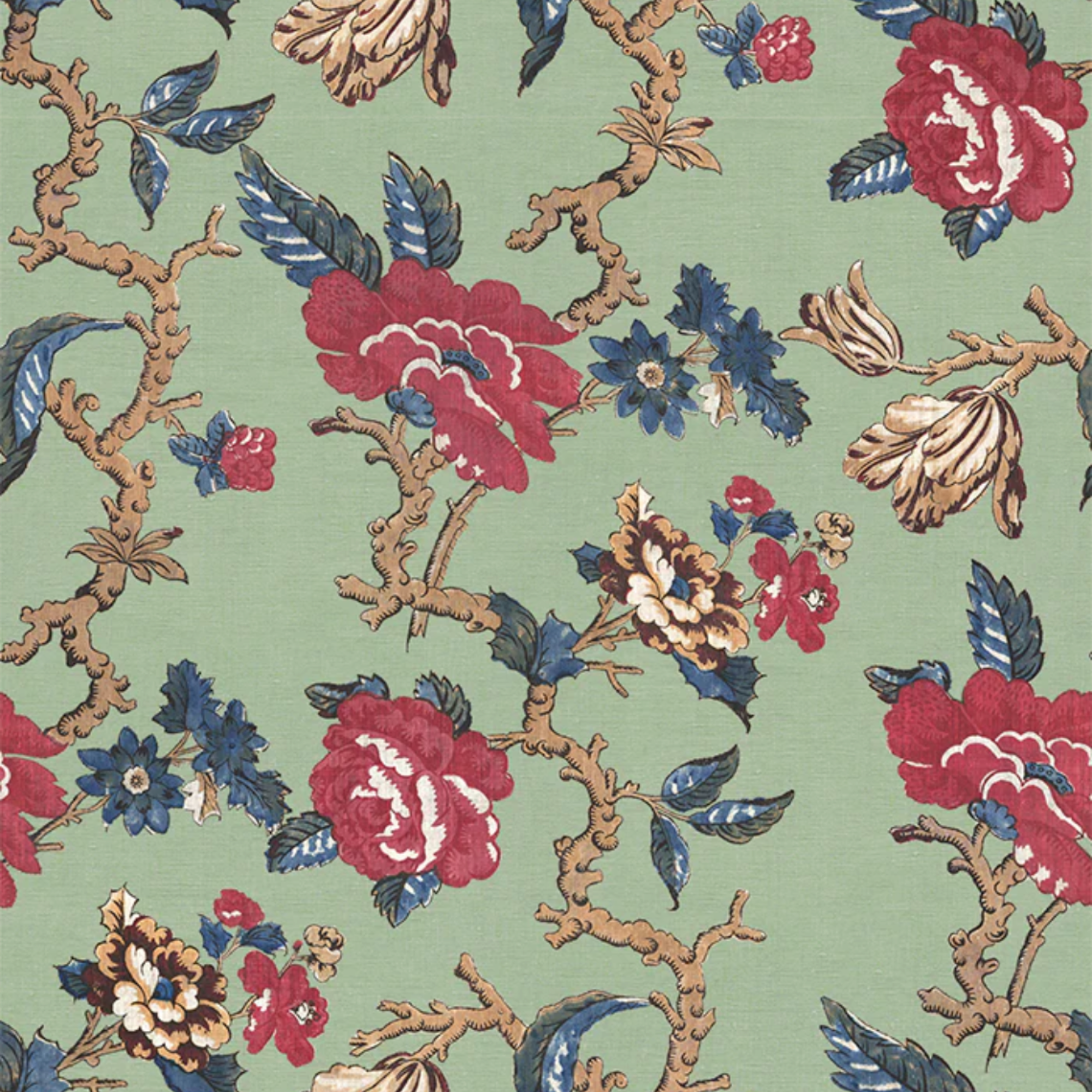 'Madame' Wallpaper in Green - Screenshot 2025 03 20 At 14 55 30