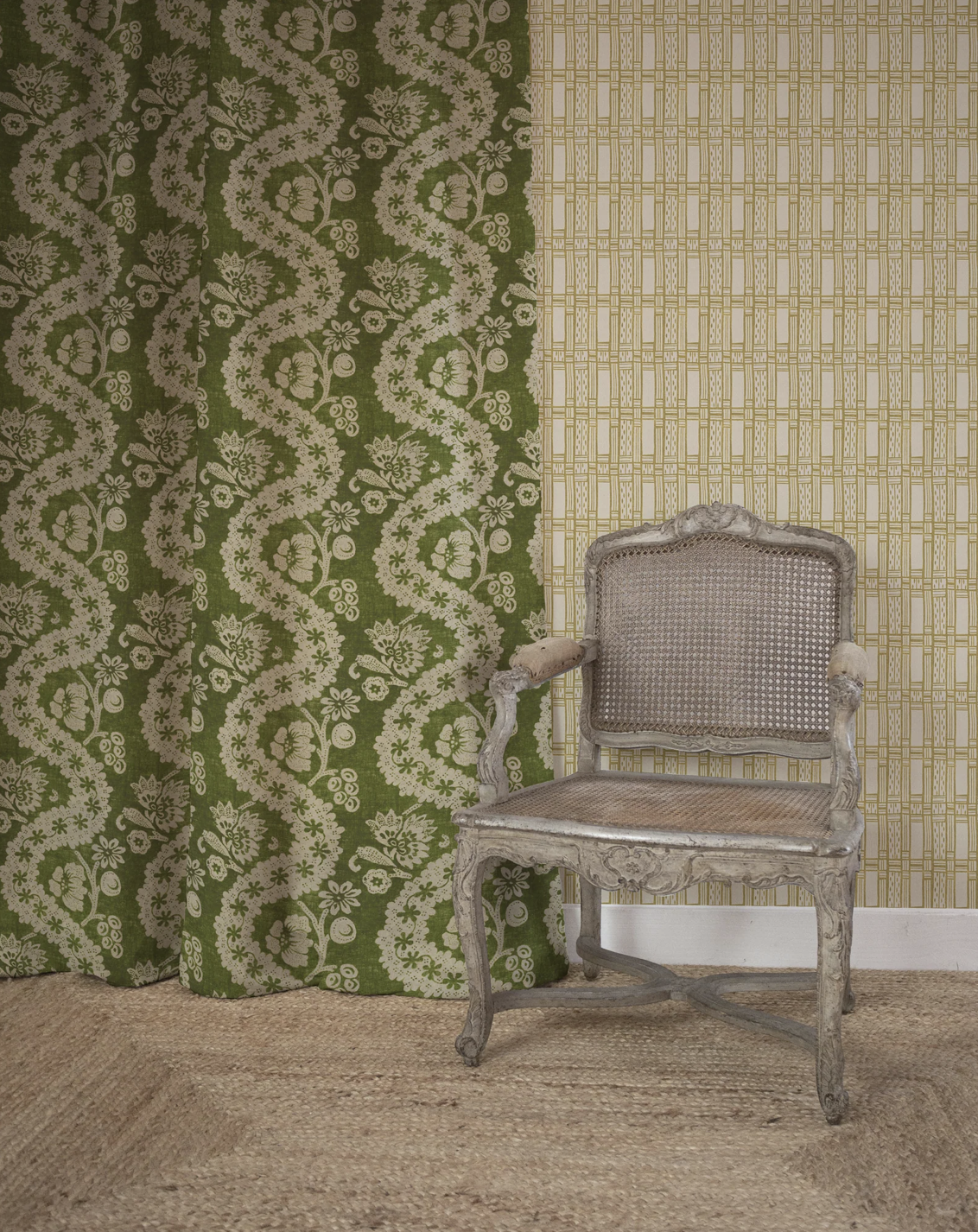 'Oratorio' Fabric in Green - Screenshot 2025 03 20 At 23 54 06