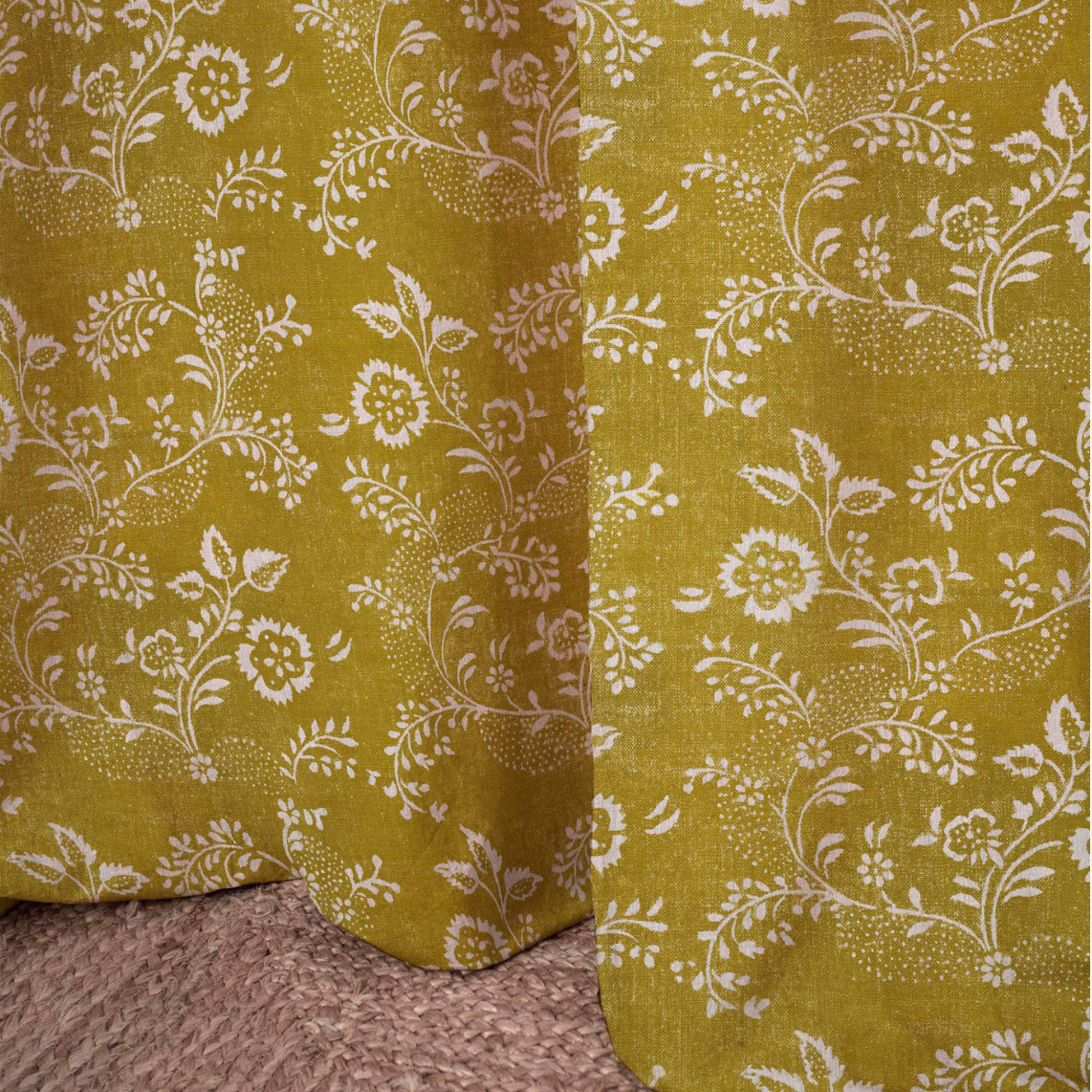 'Menuet' Fabric in Yellow - Screenshot 2025 03 20 At 23 56 25