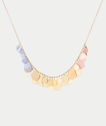 The Garnered - Sia Taylor Mn11 Rain Rain Gold Necklace 1