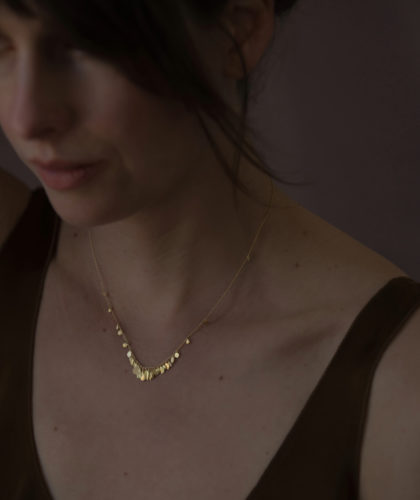 The Garnered - Sia Taylor Mn2 Y Yellow Gold Necklace 3
