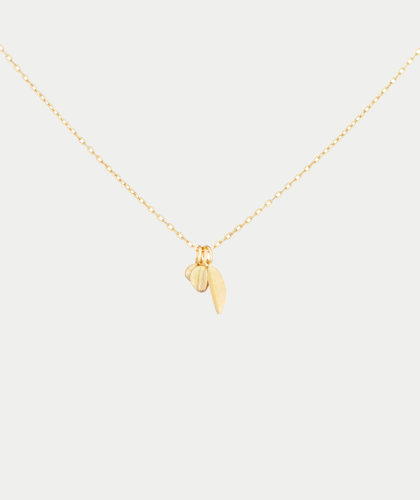 The Garnered - Sia Taylor Mn3 Y Yellow Gold Necklace 1