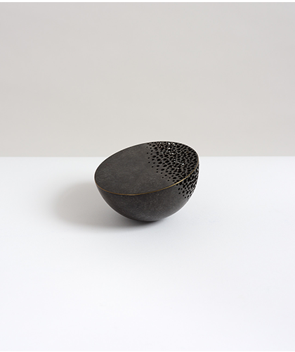 The Garnered - Ane Christensen Crumbling Bowl Metal Decorative Object The Garnered Thumbnail