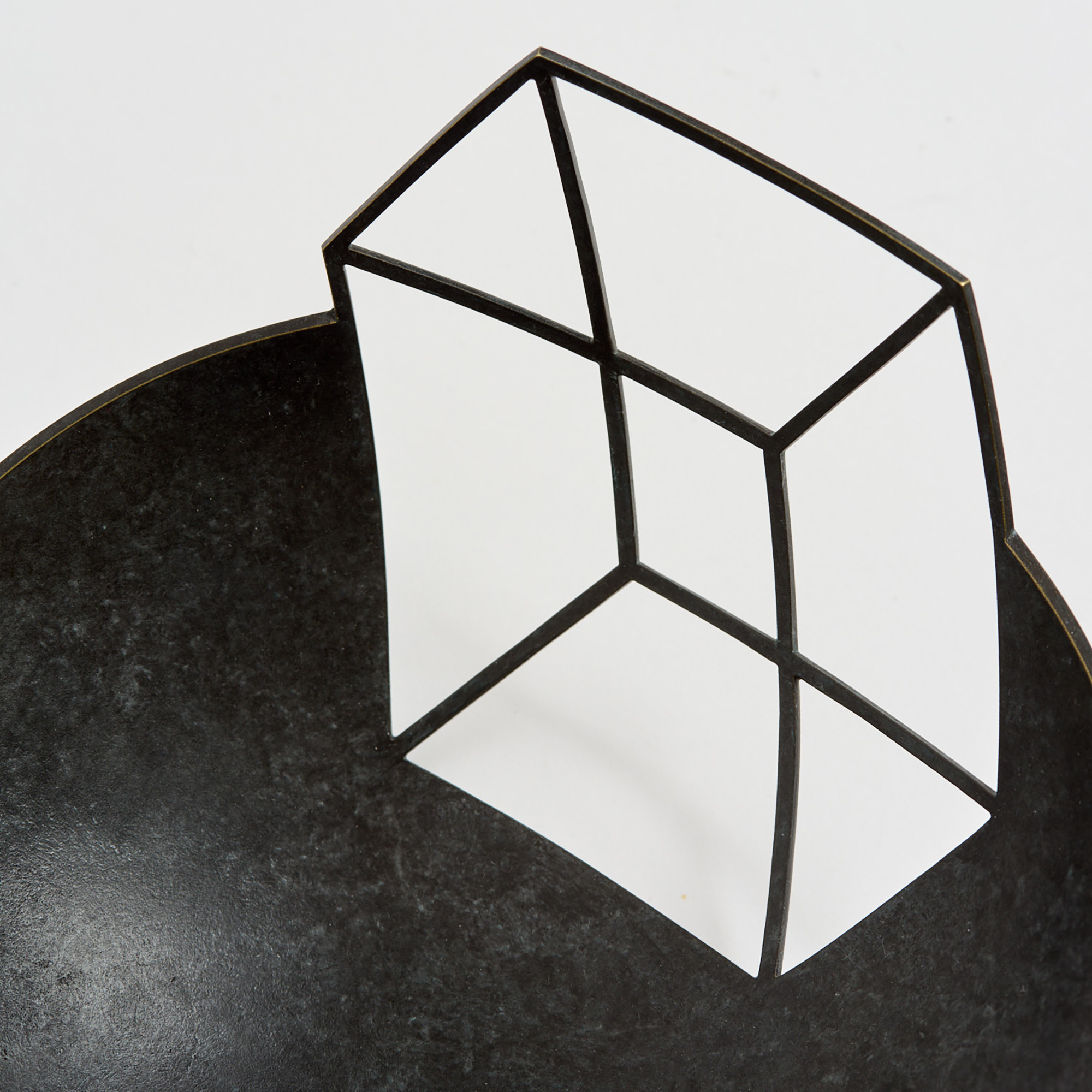 Negative Bowl - Cuboid - Ane Christensen Negative Bowl Cuboid Close Up The Garnered 2000 Jpg